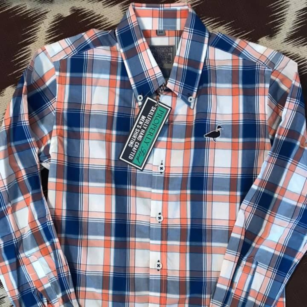 NWT Properly Tied Boys Button Down